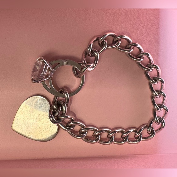 Juicy Couture Bracelet with Heart and Engagement Ring Charms - Picture 11 of 16